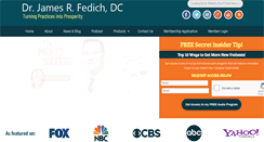 Desktop Screenshot of drjamesfedich.com